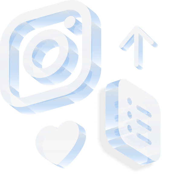 igcount Instagram unfollower tracker — heart, arrow and list icons
